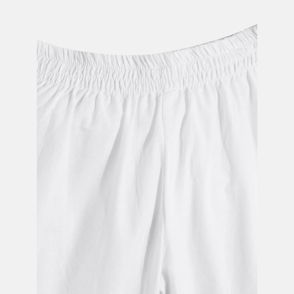 Boys Cotton Fabric Turquoise Blue Color Printed Kurta With Nehru Jacket and White Pyjama - Mitthu Kids Ethnic Wear