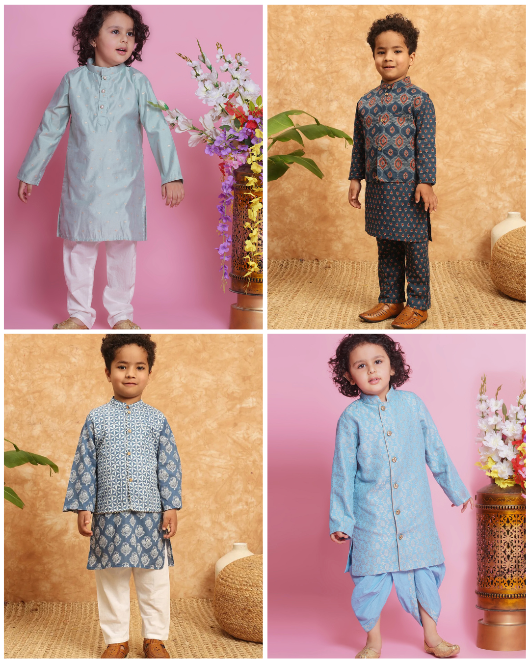 Boys Indian/Pakistani Ethnic Wear/Kurta Pyjama/Dhoti Kurta