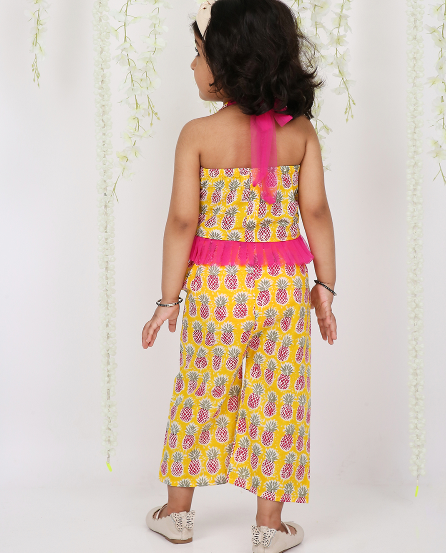 Pina Colada Top Pant - Mitthu Kids Ethnic Wear