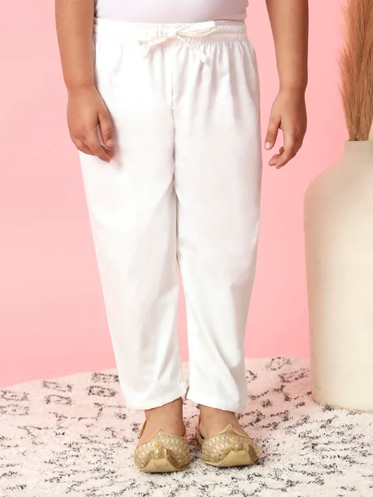 Boys Jaipuri Kurta & Pyjama Cotton - Floral Print