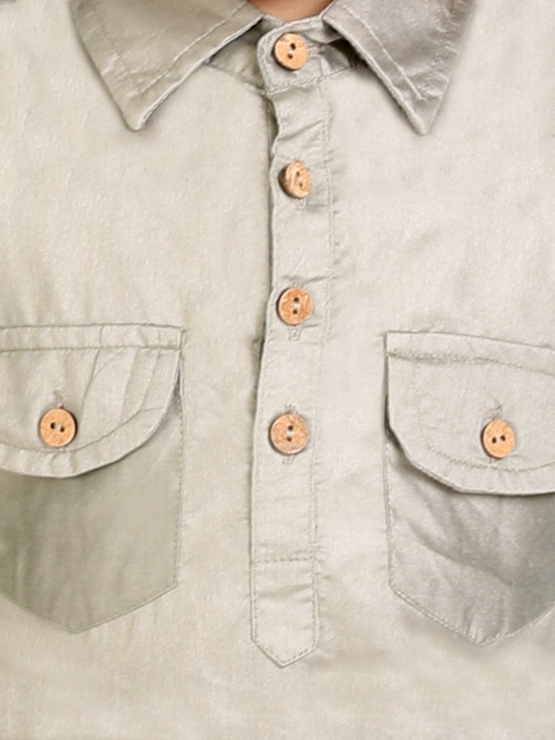 Pathani Kurta with Salwar - Mitthu Kids Ethnic Wear