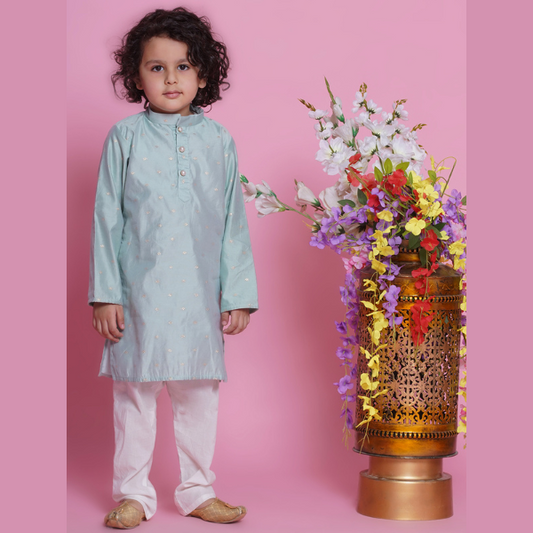 Boys silk Kurta Pyjama. Perfect Eid dress for boys aged 3 mnths to 12 years.