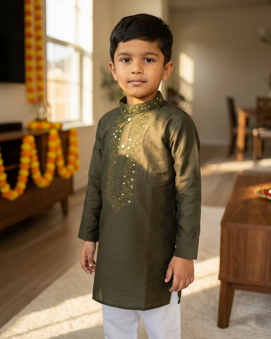 Shop comfy kurta pyjama Indian/pakistani traditional dress for toddlers & kids in Canada