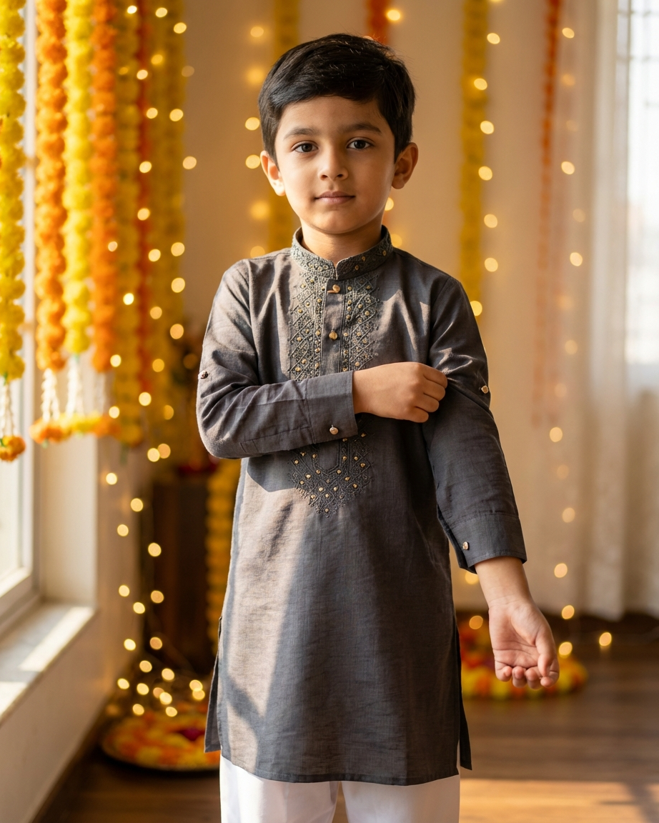 Shop in Canada for comfortable Indian/pakistani traditional outfits for boys, kurta pyjama.