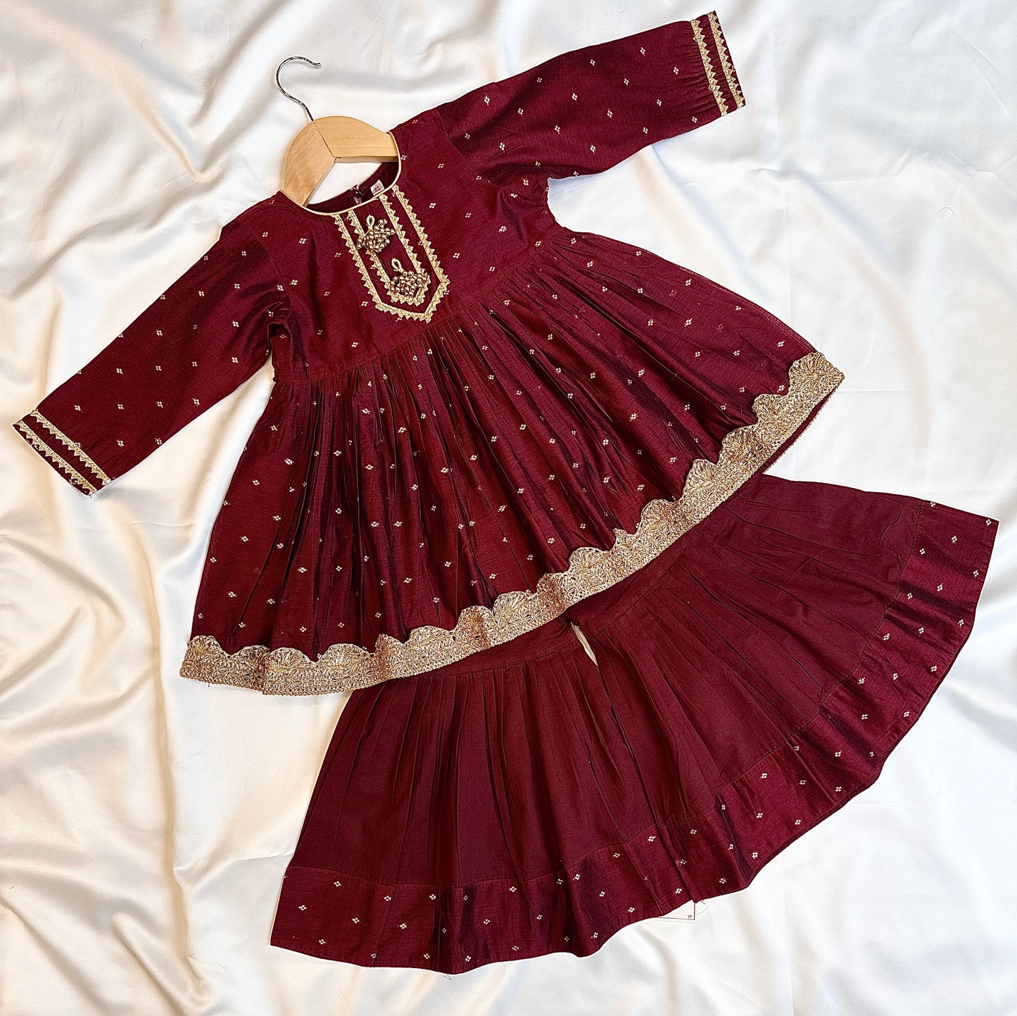 Traditional Indian dress for baby girls in Canada