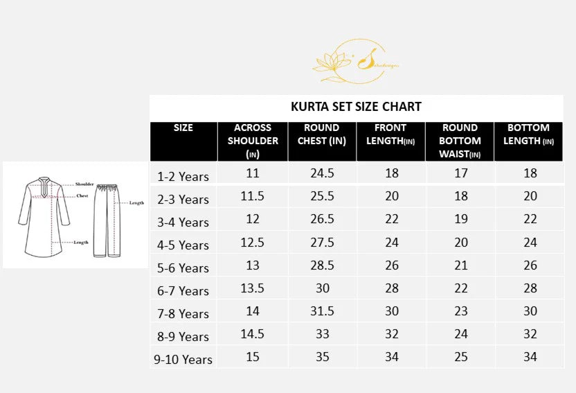 Boys' Beige Kurta Pajama With Blue Printed Jacket Ensemble - Infant - Mitthu Kids Ethnic Wear
