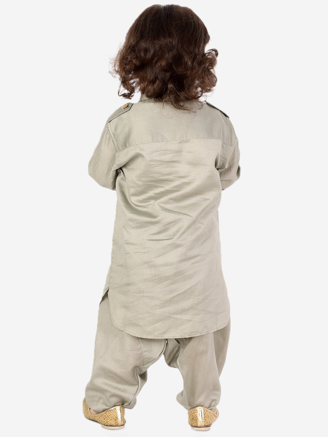 Pathani Kurta with Salwar - Mitthu Kids Ethnic Wear