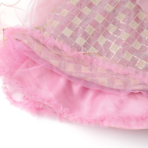 Girl’s Lilac Party Dress - Mitthu Kids Ethnic Wear